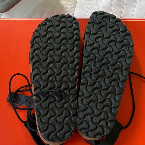 Birkenstock papillio  Black Gladiator Sandals - Picture 2 of 4